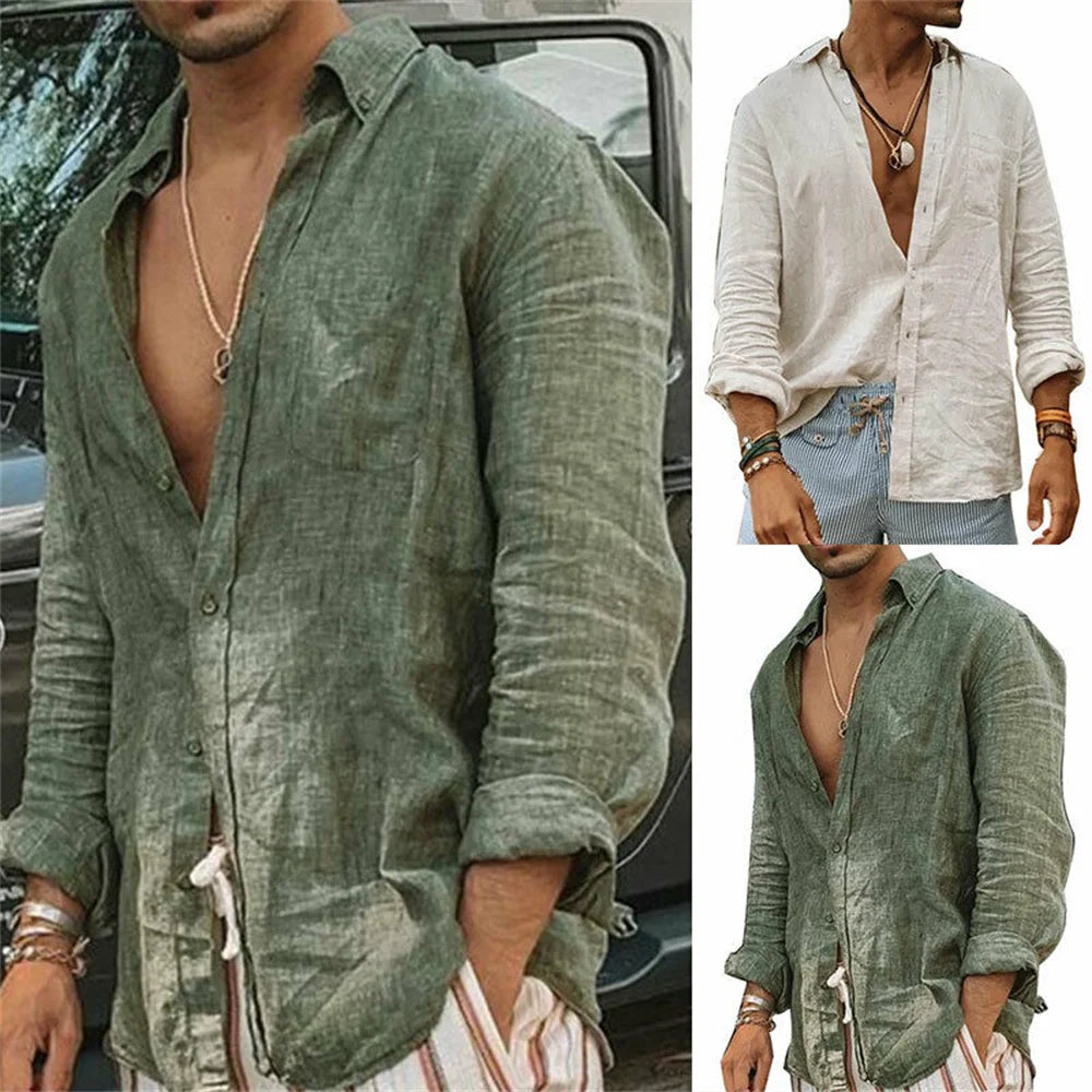 camisas de linho alta costura