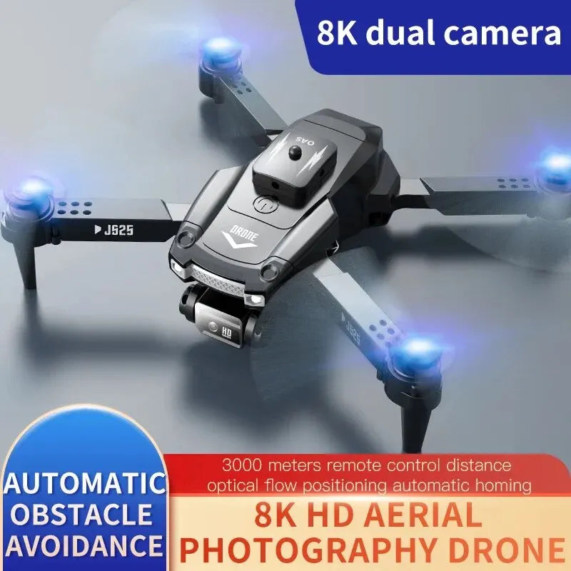 AR MINI3 Rc Drone 4k Professional Wifi FPV Obstacle Avoidance Low Battery Alarm Four Axis Folding Remote Control Helicopter